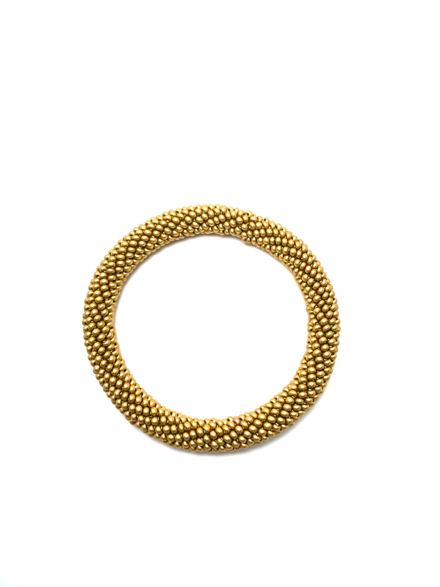 Düz Gold Bohem Bileklik