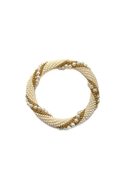 İnci Krem Bohem Bileklik