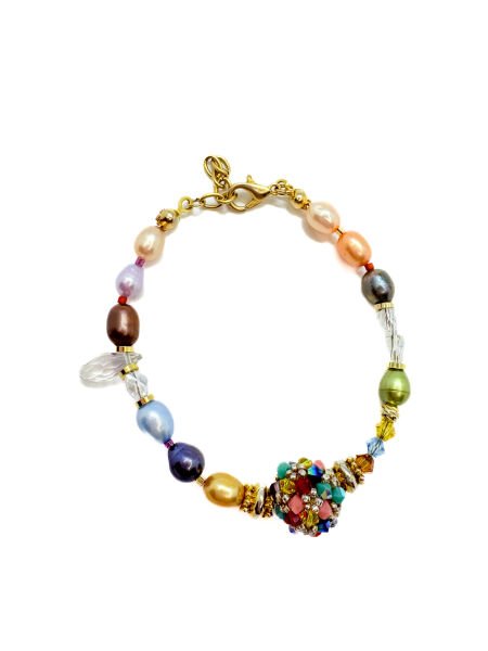 Spica Swarovski Miyuki Bileklik