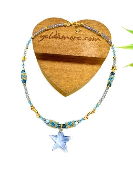 Swarovski Venüs Miyuki Kolye