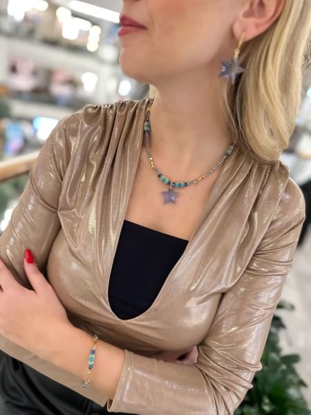 Swarovski Venüs Miyuki Kolye