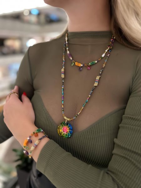 Swarovski Rigel Miyuki Kolye