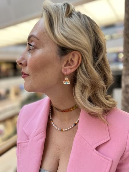 Zikzak Choker Miyuki Kolye