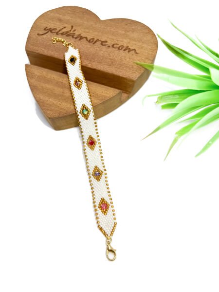 Swarovski Miyuki Bileklik