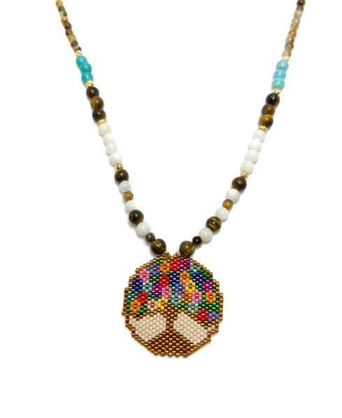 Hayat Ağacı Miyuki Kolye