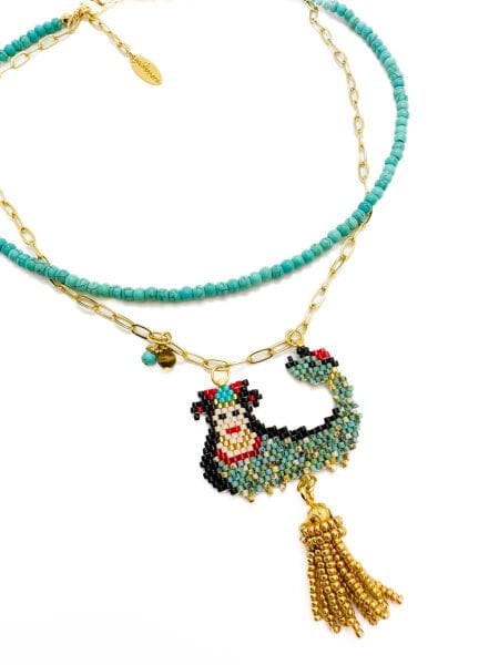 Şahmeran Miyuki Kolye