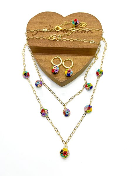 Ball Miyuki Kolye Uzun