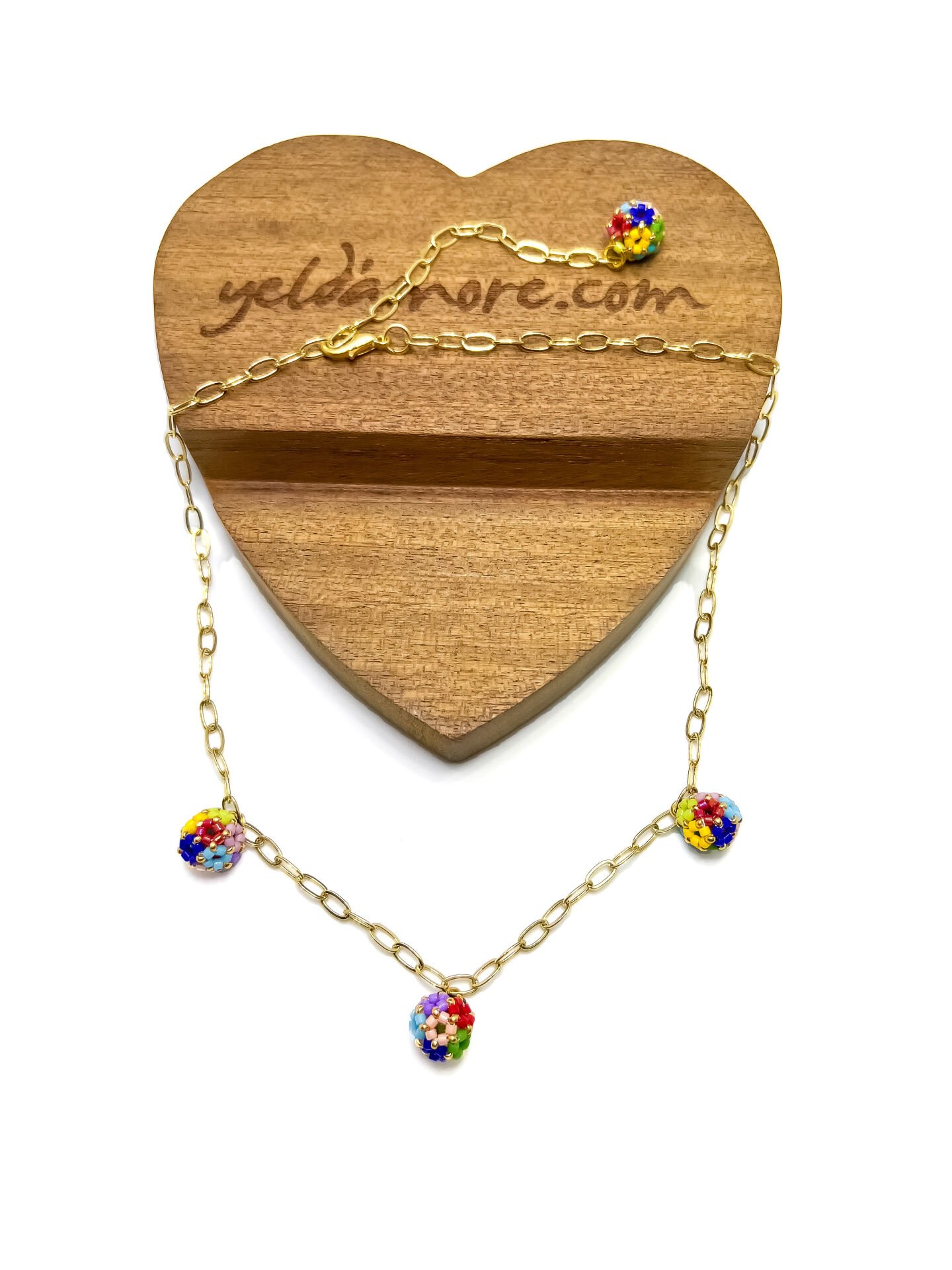 Ball Miyuki Kolye Kısa