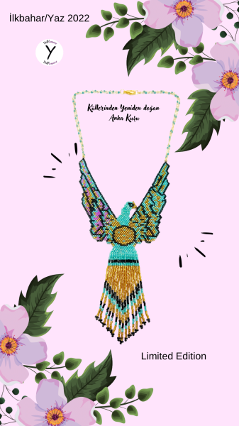 Zümrüdüanka Kuşu Miyuki Kolye (Limited Edition)