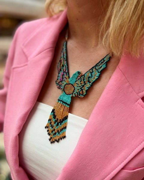 Zümrüdüanka Kuşu Miyuki Kolye (Limited Edition)