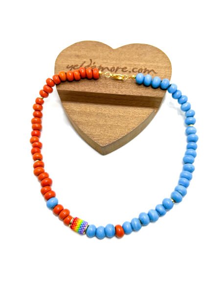 Üfleme Cam Miyuki Kolye