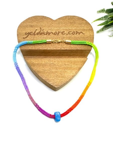 Renkli Miyuki Zincir Kolye