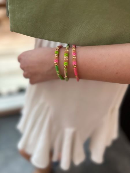 Varasit Doğal Taş Bileklik (pembe)