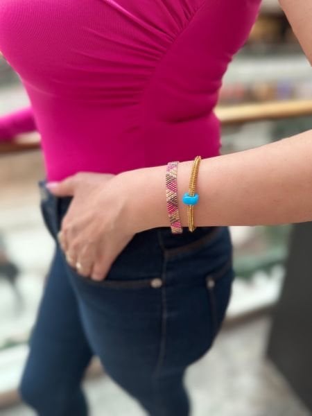 Gold Miyuki Zincir Bileklik