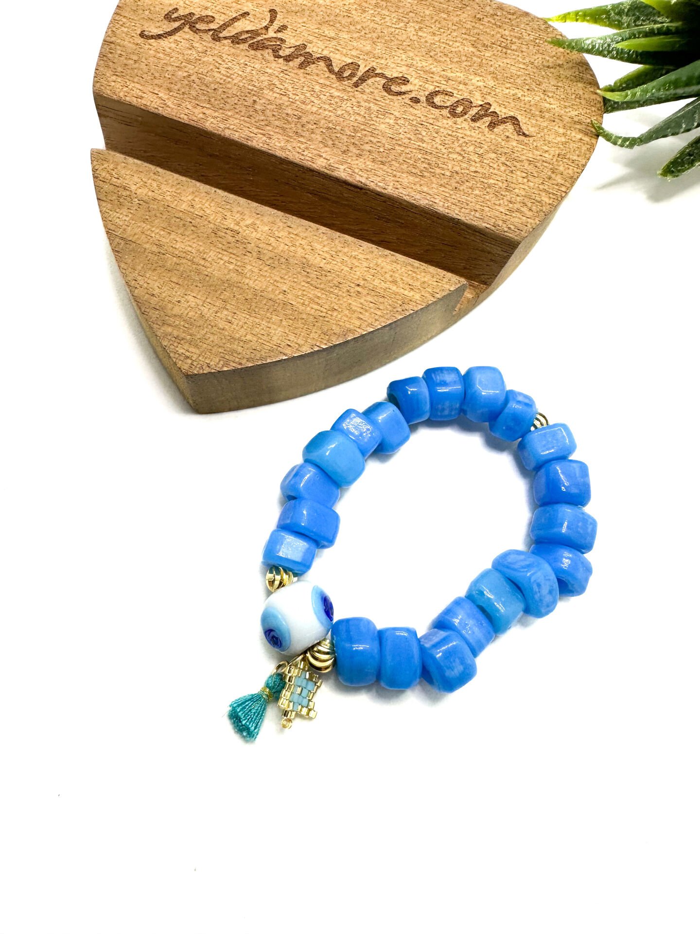 Cam Turkuaz Miyuki Bileklik