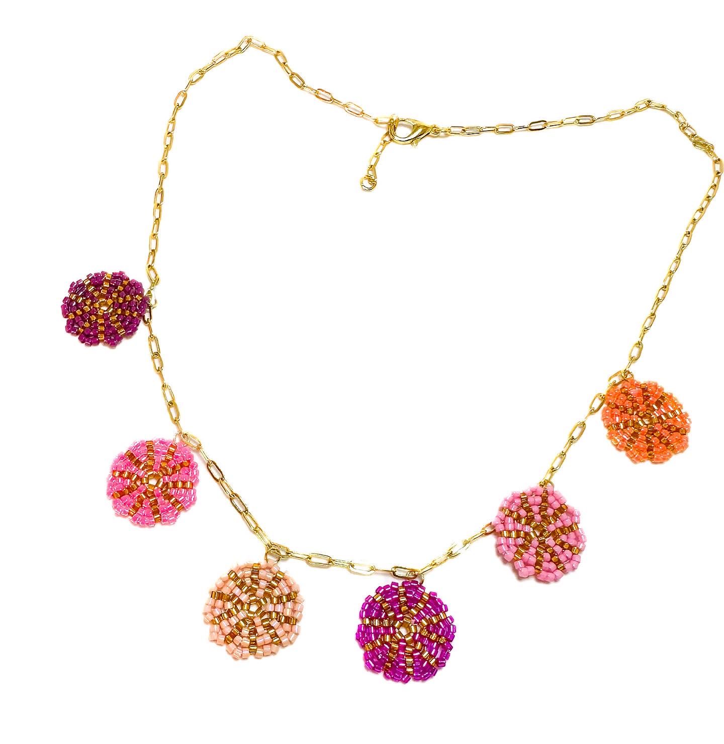 Devana Miyuki Kolye (pembe)