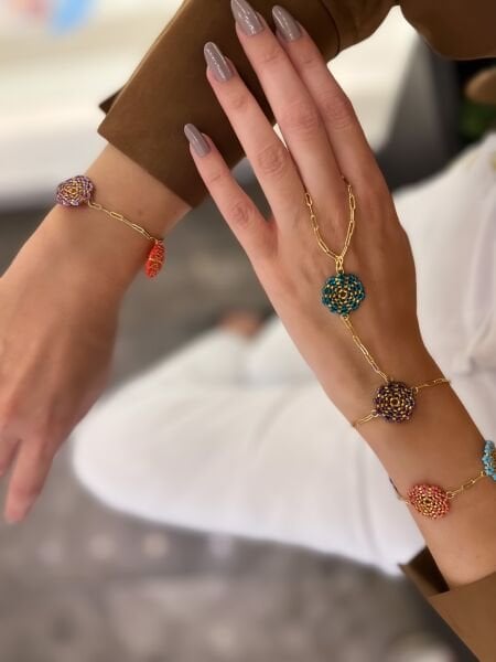 Devana Miyuki Bileklik (renkli)