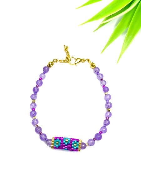 Kuvars Taş Miyuki Bileklik