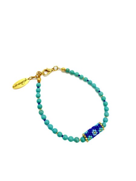 Turkuaz Miyuki Bileklik