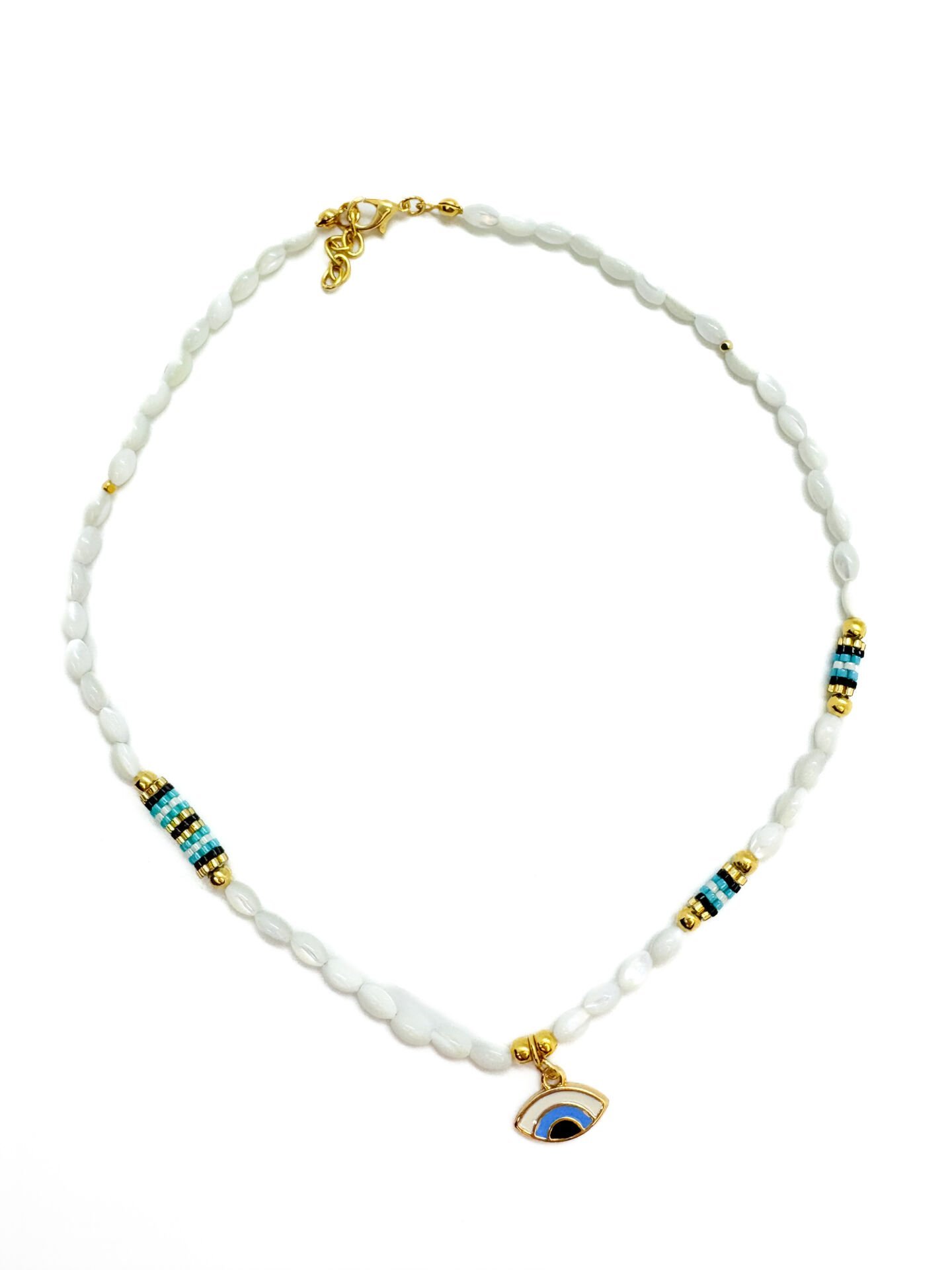 Sedef Göz Miyuki Kolye