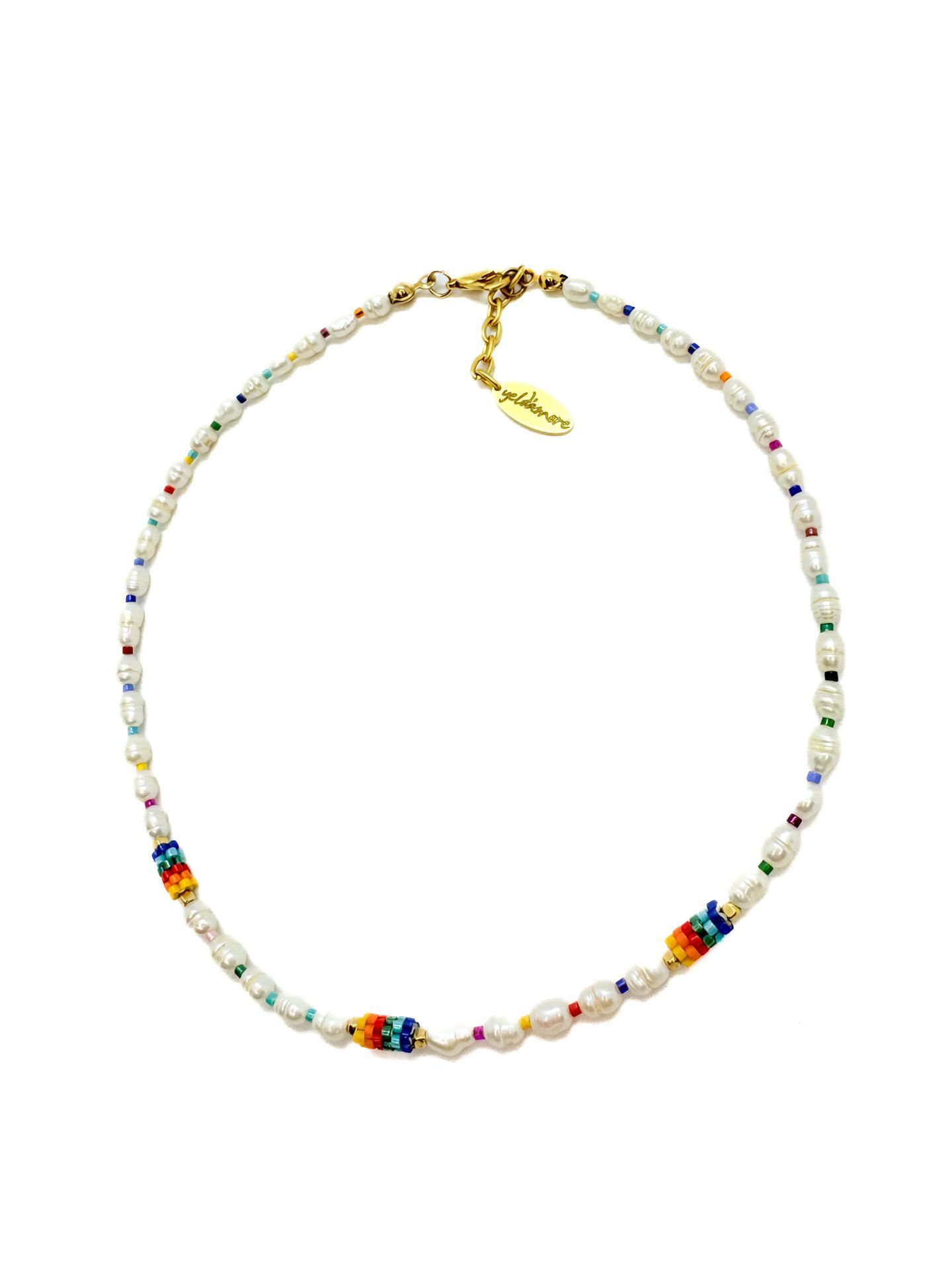 İnci Miyuki Kolye (renkli )