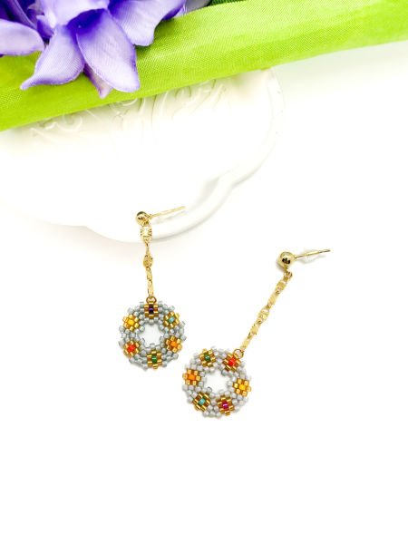 Devana Çiçek Küpe