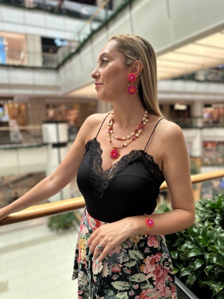 Voyant Doğal Taş Miyuki Kolye