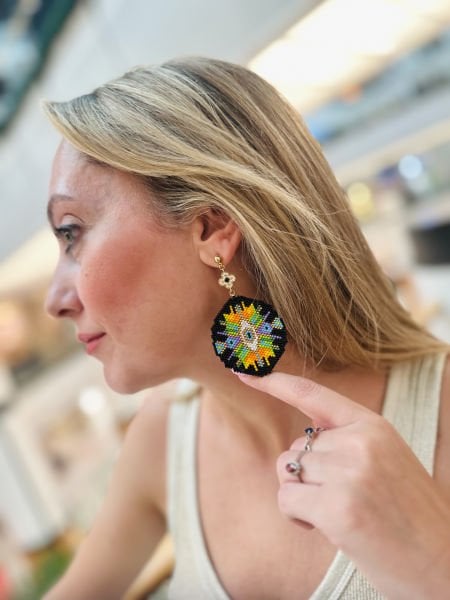 Primula Miyuki Tasarım Küpe