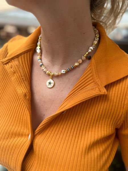 Soft Sedef Miyuki Kolye