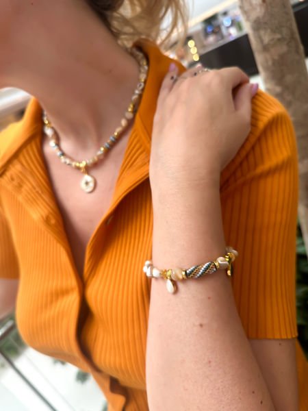 Soft Sedef Miyuki Bileklik