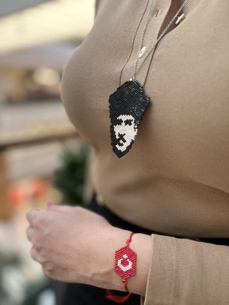 Atatürk Miyuki Kolye