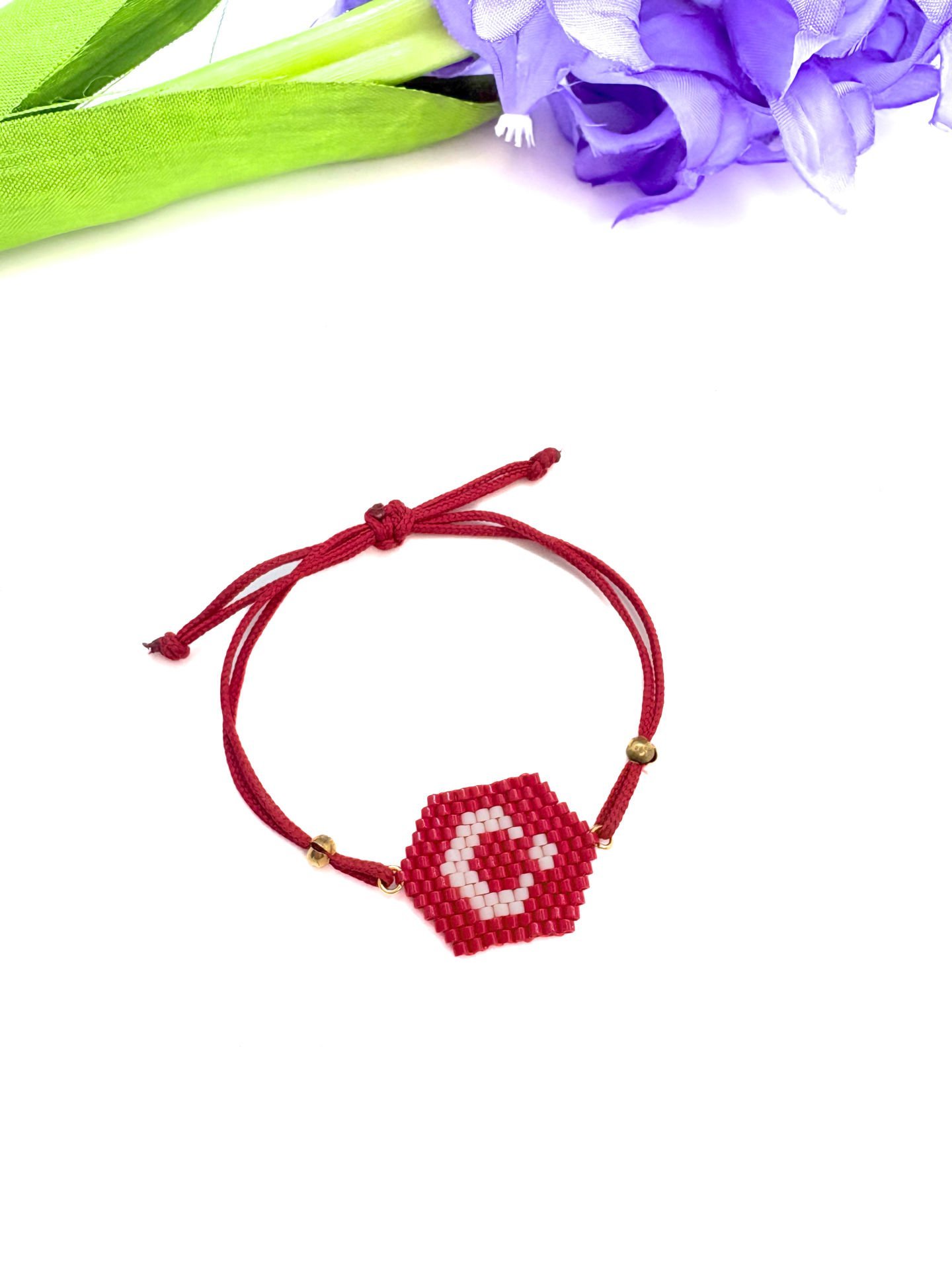 Türk Bayrağı Miyuki Bileklik