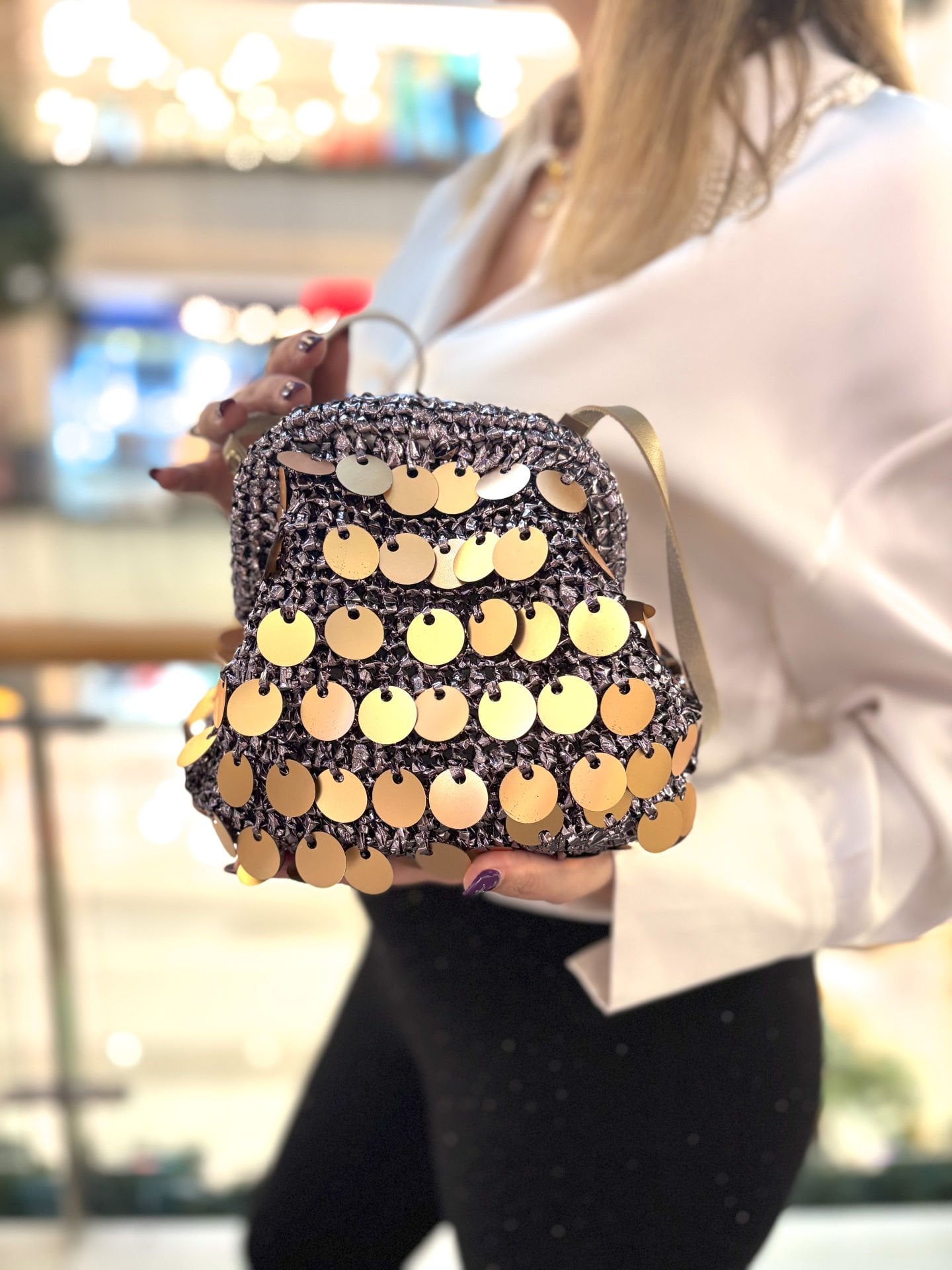 Pullu Tasarım Çanta