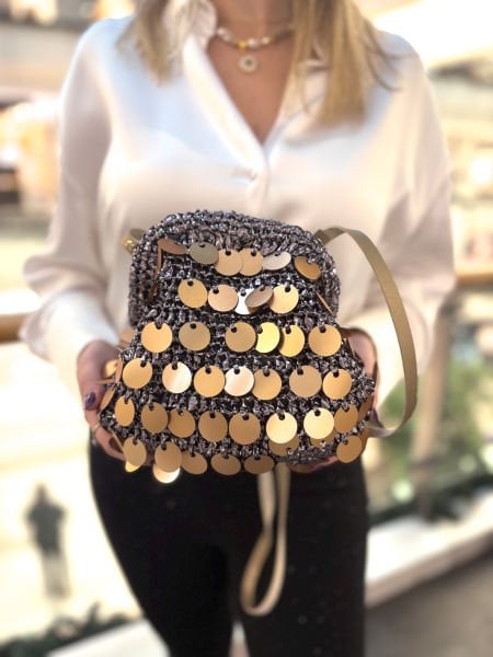 Pullu Tasarım Çanta