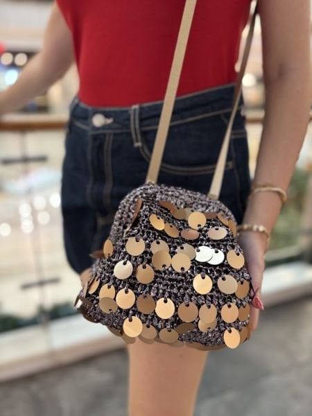 Pullu Tasarım Çanta