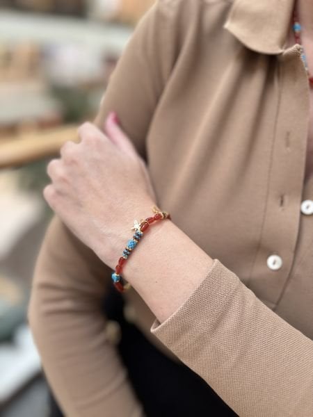 Akik Şans Miyuki Bileklik