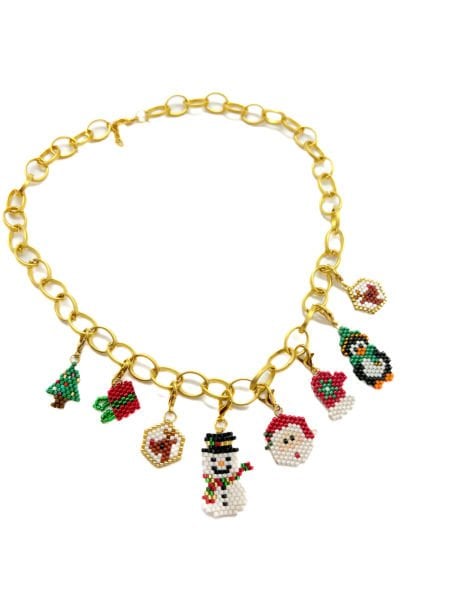 Yeni Yıl Charm Kolye