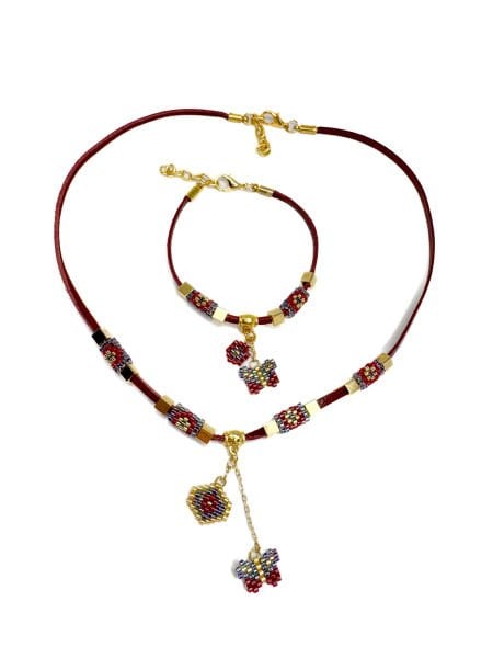 Amara Deri Miyuki Kolye