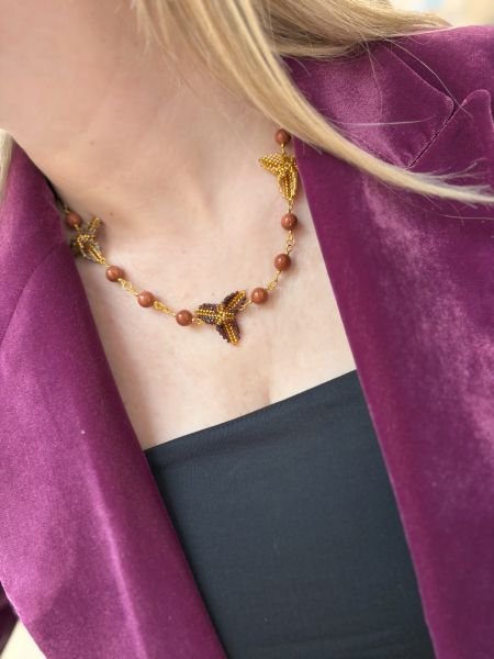 Narciso Yıldız Taşı Kolye