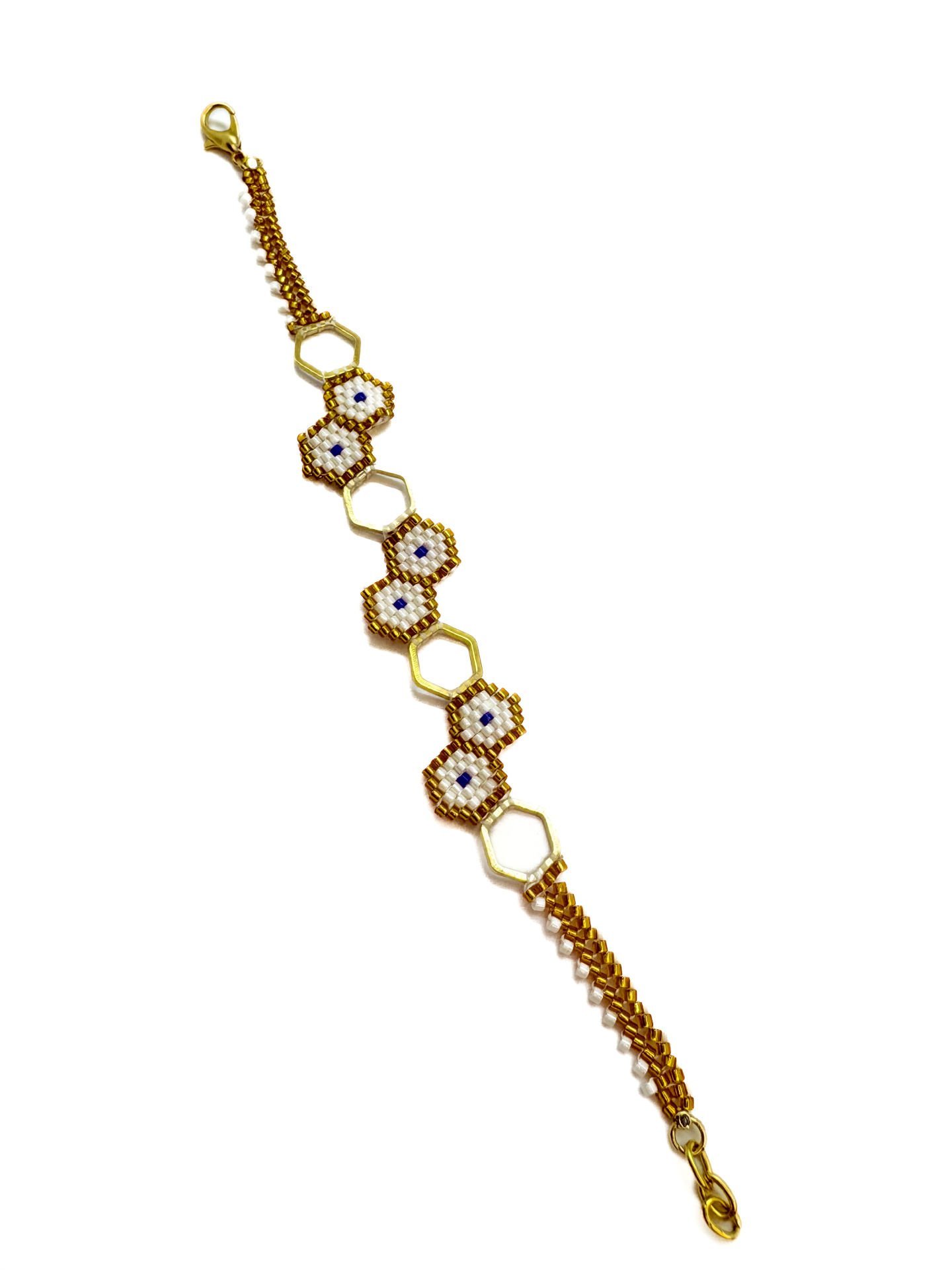 Geometrik Miyuki Bileklik (gold)