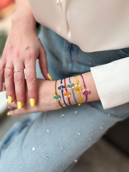 Kelebek Miyuki Bileklik (rengini seç)