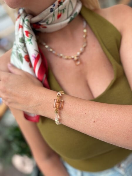 Zerra Sitrin Doğal Taş Bileklik