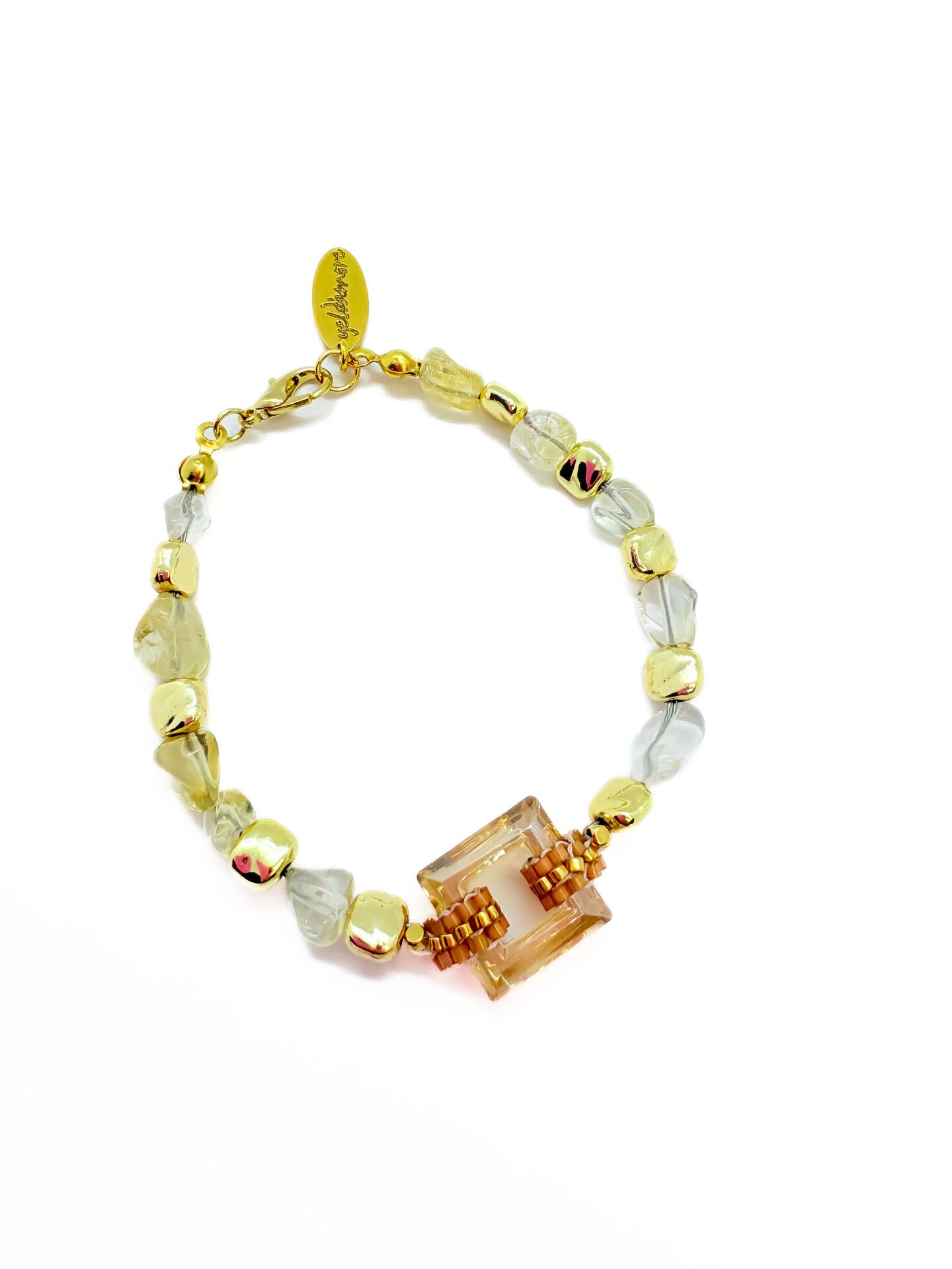 Zerra Sitrin Doğal Taş Bileklik