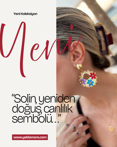 Solin Tasarım Küpe