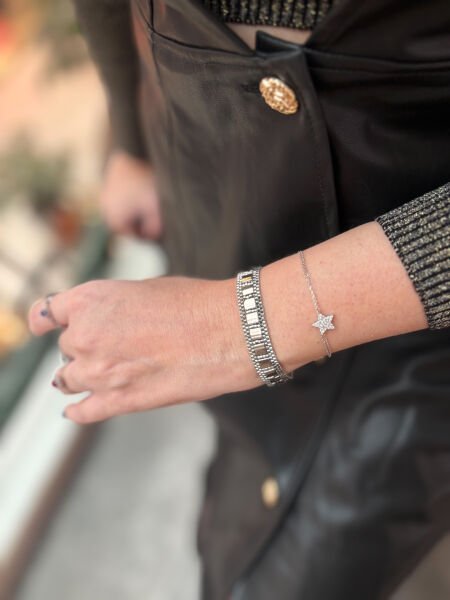 Gümüş Tila Bileklik