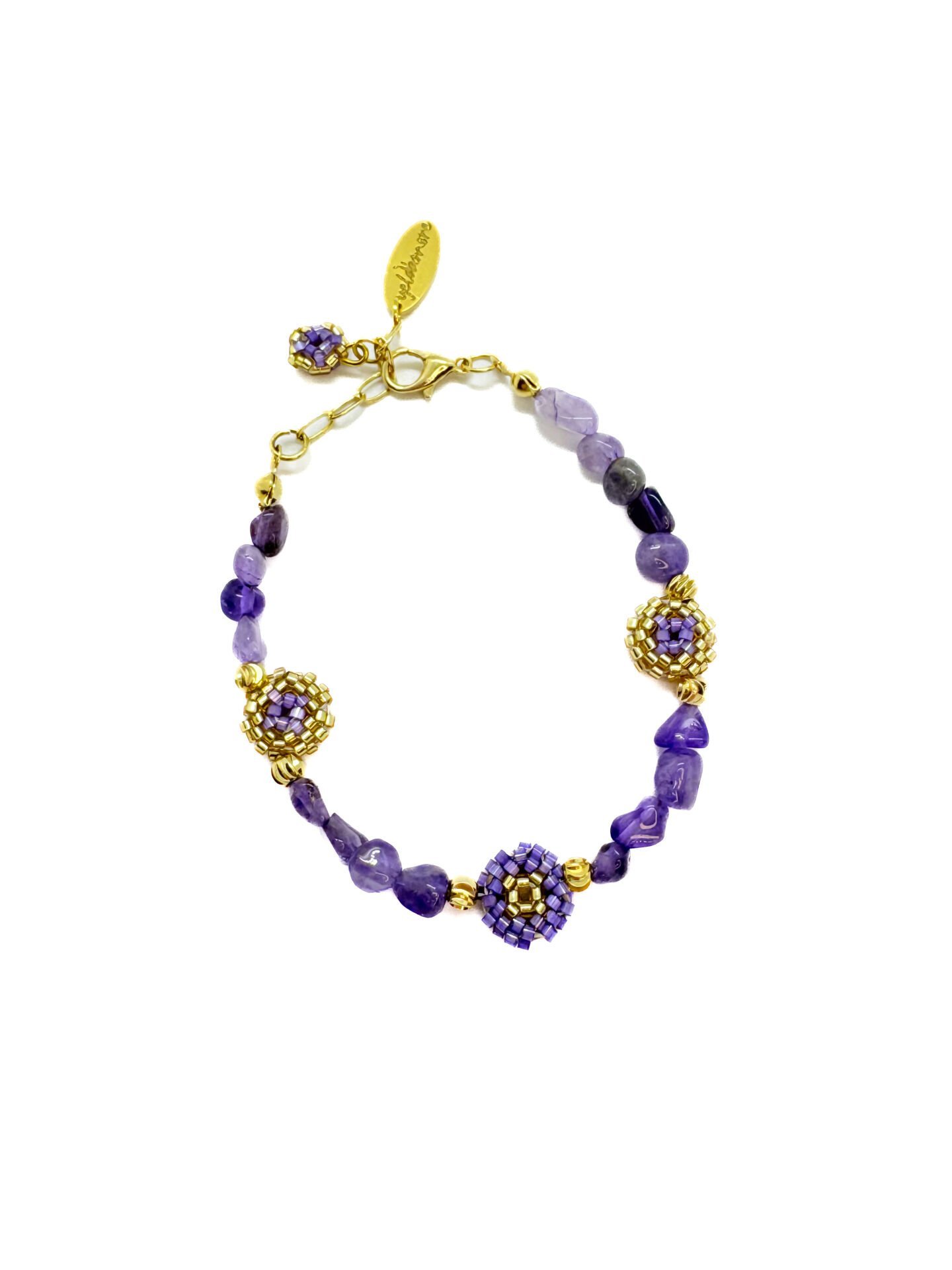 Lumira Ametist Bileklik