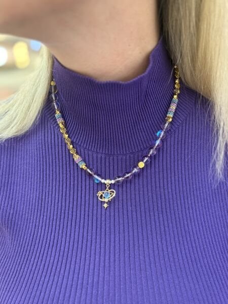 İştar Doğal Taş Kolye