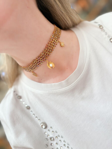 Tila Choker Charm Kolye